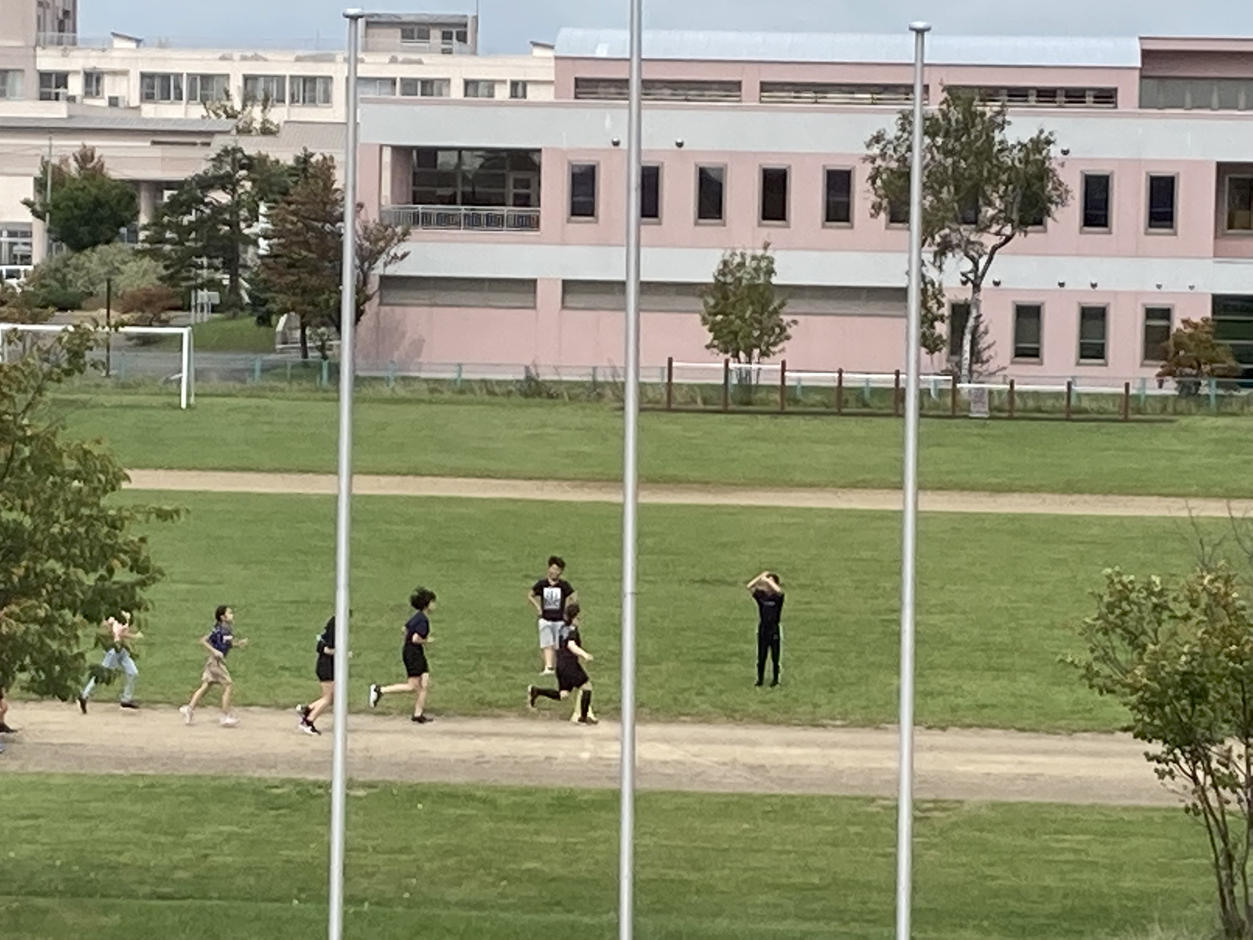 あと一週間!! 栗沢小中学校